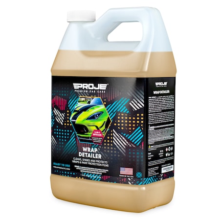 Proje Premium Car Care Wrap Detailer 1 Gallon - Detail Spray for Wraps Vinyl and Paint Protection Film 20010